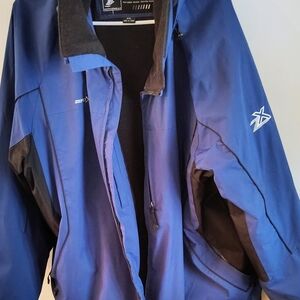 ZeroXpor Blue Men's Ski Jacket